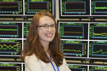 Integrated Waste Treatment Unit Engineer Allyson Ferry.