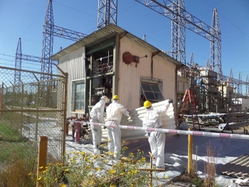 CTI and Associates removed a former electrical switchyard at the East Tennessee Technology Park in 2017.