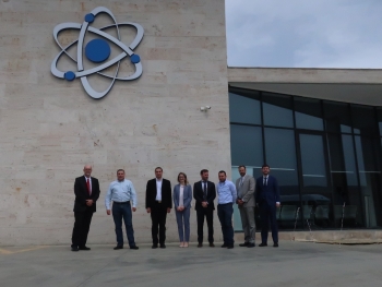 Georgian hospital officials are joined by U.S. and U.K. partners.