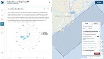 Geospatial resource mapping tools that track macroalgae aquacultures and ocean resources: National Oceanic and Atmospheric Administration