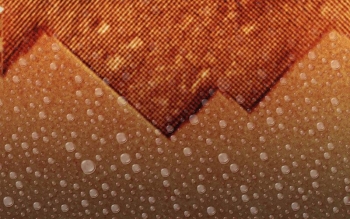 An international research team peered deep into the atomic-level workings of water vapor on a nickel-chromium alloy to provide new insights that could help prevent metal corrosion. An international research team peered deep into the atomic-level workings of water vapor on a nickel-chromium alloy to provide new insights that could help prevent metal corrosion.