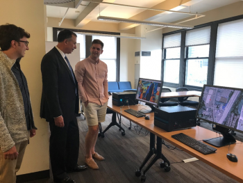 Dimitri Kusnezov, Deputy Under Secretary for A.I. and Technology, visits Micron Technology in Seattle.