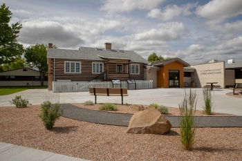 Exterior of the Atomic Legacy Cabin, Grand Junction, Colorado