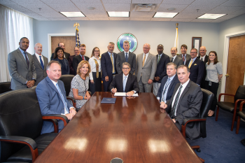 U.S. Secretary of Energy Rick Perry announced the establishment of the DOE Artificial Intelligence and Technology Office