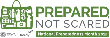 National Preparedness Month 2019 Logo