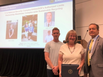 Y-12 National Security Complex/NNSA/DOE's Authorized Limits Partnership Maximizes Complex-wide Sustainable Recycling - Honorable Mention