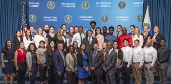 MEISPP Intern Class of 2019 with US Secretary Rick Perry