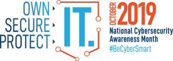 National Cybersecurity Awareness Month 2019 blog header