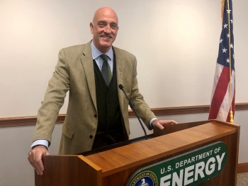 Jay Tilden, NNSAâs Associate Administrator and Deputy Under Secretary for Counterterrorism and Counterproliferation, served as keynote speaker at the Department of Energyâs Veterans Day Commemorative Program.