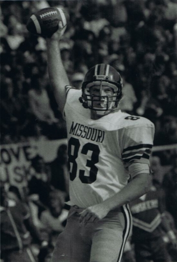 NNSA Kansas City Field Office Assistant Manager Andy Gibler played as a tight end for the Missouri Tiger football team.