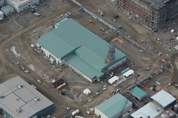 Construction is finished for the Analytical Laboratory at Hanfordâs Waste Treatment and Immobilization Plant.