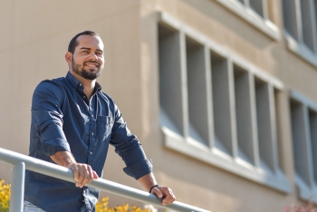 Daniel Lizama Molina is a year-round intern from University of Puerto Rico, Mayagüez, studying geomechanics at Sandia National Laboratories. Daniel Lizama Molina is a year-round intern from University of Puerto Rico, Mayagüez, studying geomechanics at Sandia National Laboratories.