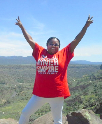 Michelle McClenehan of NNSA's Sandia Field Office is rooting for the 49ers in Super Bowl LIV.