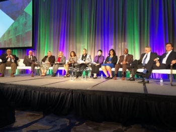 Photo of DOE OSDBU Director Charlie Smith at the 2020 National 8(a) Small Business Conference in New Orleans, LA