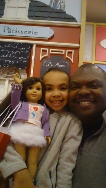 Darwin DuPree and his daughter. Darwin DuPree and his daughter.