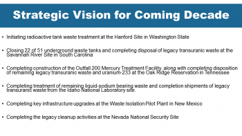 Strategic Vision for Coming Decade