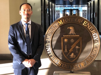 Tony Santo Domingo, an NNSA Graduate Fellow, will complete his fellowship at the Nevada Field Office and has accepted a permanent position there.