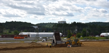 Crews finish backfilling and seeding a portion of the K-25 footprint. This is the last step of the project, and it gets the area ready for its future use to commemorate the siteâs history.