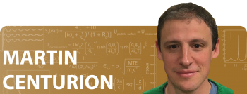 Martin Centurion: Then and Now / 2010 Early Career Award Winner Martin Centurion: Then and Now / 2010 Early Career Award Winner