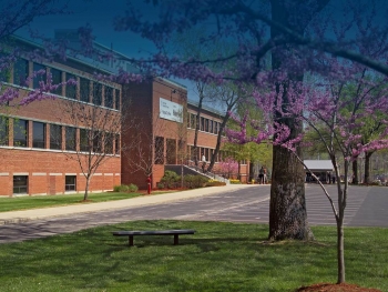 A view of a Bannister Complex building before the demolition and remediation took place.