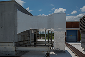 After a Roof Asset Management Program project was completed at the Y-12 National Security Complex.