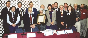 The End Use Working Group in 1998. Some members of the group served on the ORSSAB and were instrumental in writing documents and suggestions for long-term stewardship that attracted national attention and remain a guide for modern cleanup.
