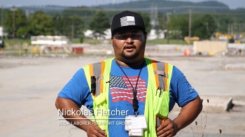 Nick Fletcher is a newer addition to Oak Ridge. He began working there two years ago after completing an apprenticeship training program, and went on to support cleanup efforts at the East Tennessee Technology Park.