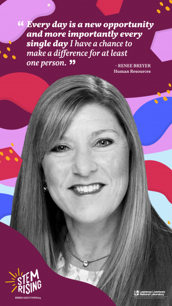 Renée Breyer isLawrence Livermore National Laboratoryâs Associate Director for Strategic Human Resources Management. Renée Breyer isLawrence Livermore National Laboratoryâs Associate Director for Strategic Human Resources Management.