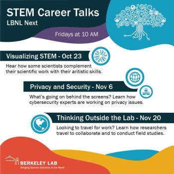 Berkeley Lab STEM Career Talks Series for 2020 Berkeley Lab STEM Career Talks Series for 2020