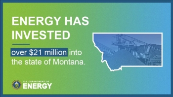 Energy has invested more than $21 million into the state of Montana.