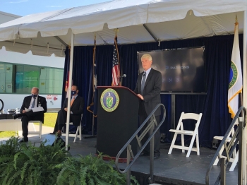 SWPF Ribbon Cutting - Mike Budney