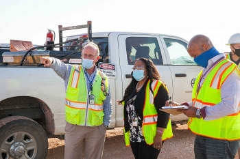 EM Field Operations Leader Tours Waste Isolation Pilot Plant