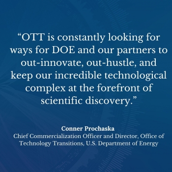 Blue OTT Quote Banner