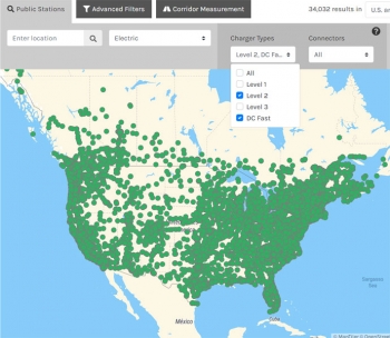 AFDC Fuel Station Locator tool.