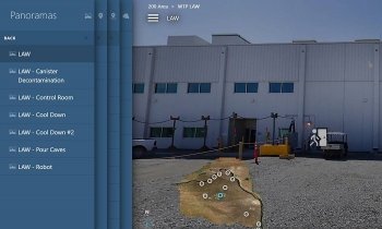 The new Hanford Site virtual tours webpage gives viewers panoramic images of multiple locations of cleanup efforts.