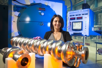 Scientist Anna Grassellino is the director of the National Superconducting Quantum Materials and Systems Center at Fermilab. Scientist Anna Grassellino is the director of the National Superconducting Quantum Materials and Systems Center at Fermilab.