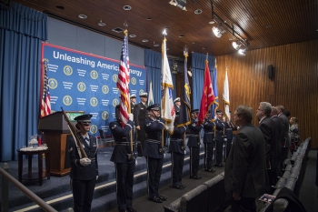 Veterans Day Special Observance program, November 13, 2018