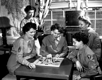 WAACs Taking A Break With A Game of Chinese Checkers