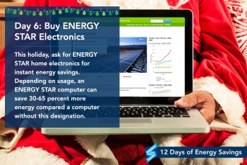 Day 6: Buy ENERGY STAR Electronics