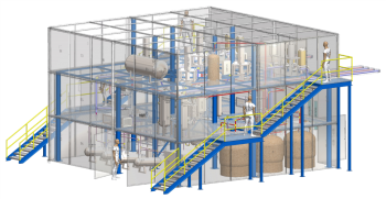 Artist rendition of the Integrated Effects Tests (IET) facility