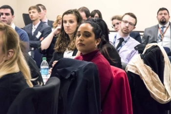 Fellows intently listen to what the National Laboratories have to offer