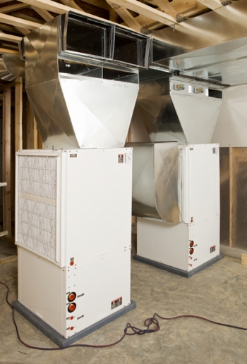 geothermal furnace heat pumps heating cooling units energy installing underground basement installed indoor rooms complex homes mechanical purpose storage keep