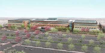 Artistâs rendition of the John A. Gordon Albuquerque Complex