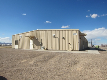 The single story, pre-engineered metal, office building houses approximately 30 employees.