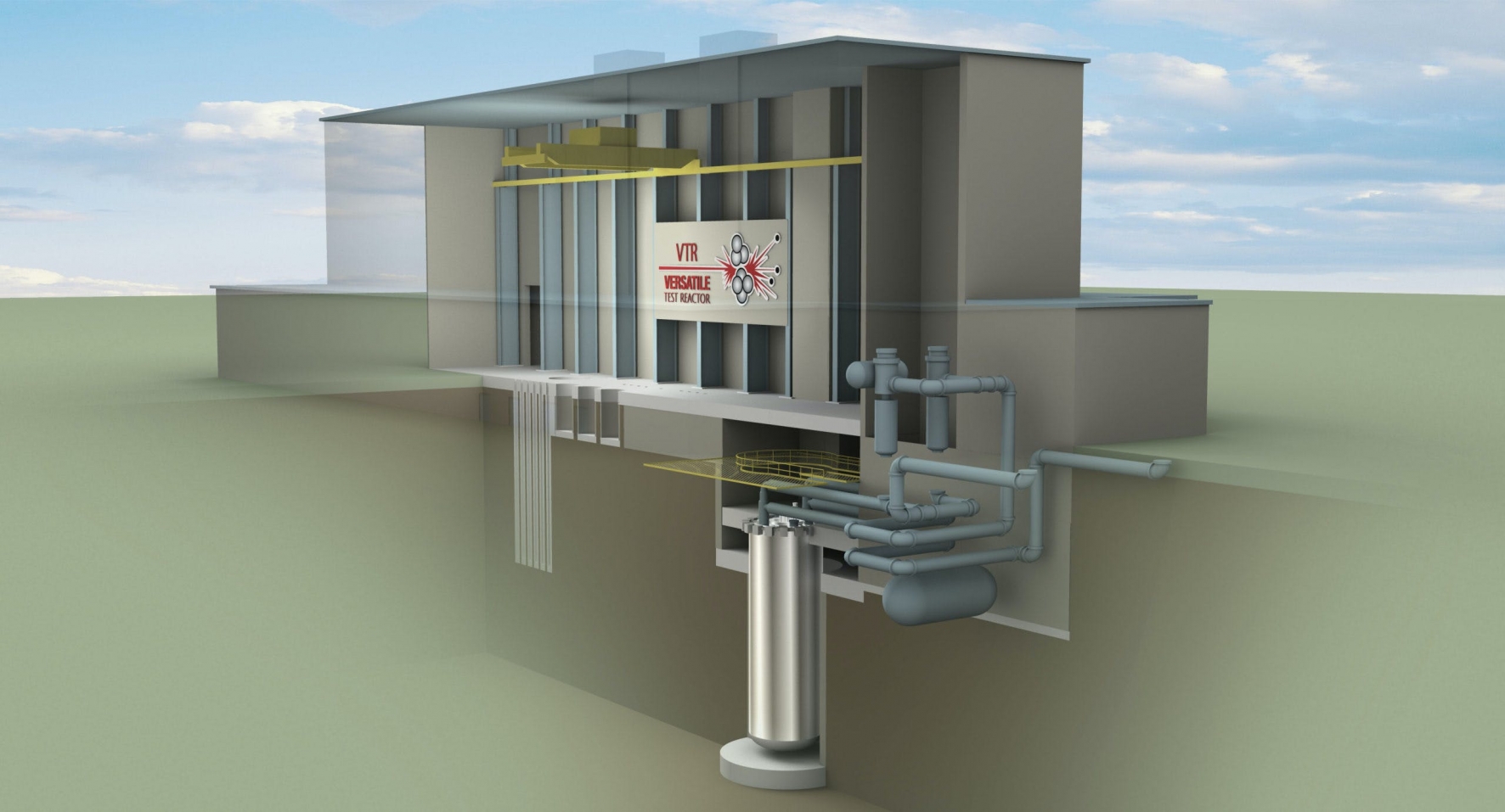 Versatile Test Reactor mock up