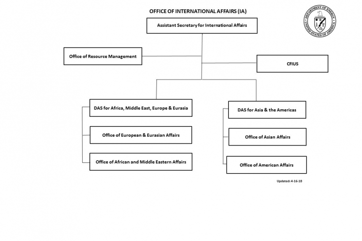 Office of International Affairs Organization Chart