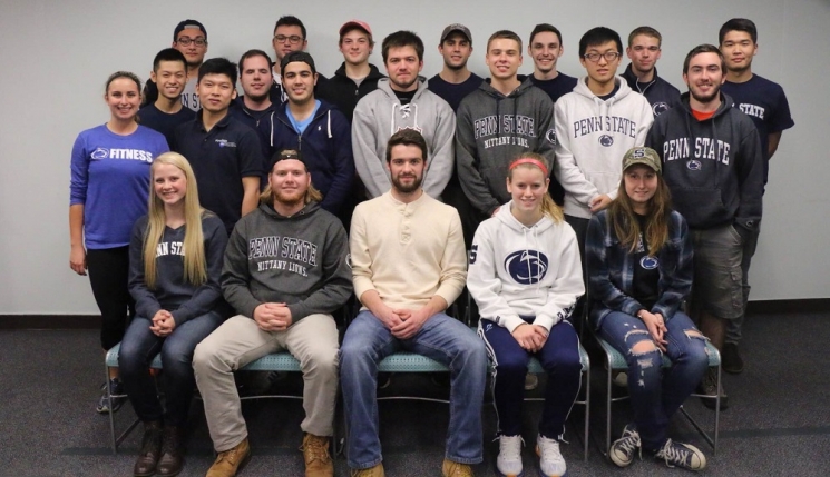 Team roster: Mitchell Proulx, Mechanical Engineering; Jason Cornelius, Aerospace Engineering; Kyle Dolf, Mechanical Engineering; Nader Abdelnour, Finance; Paul Caldwell, Industrial Engineering; Joseph Consoli, Mechanical Engineering; Adam DiPillo, Aerospace Engineering; Lindsey Hutterer, Public relations; Emily Kaercher, Mechanical Engineering; Daehyun David Lee, Chemical Engineering; Jhi Yong Loke, Mechanical Engineering; John Macnamara, Aerospace Engineering; Lucas Maass, Energy Business & Finance; Chloe Melnick, Engineering Science; Danielle Metzger, Marketing and Spanish; Joseph Miscioscia, Computer Science Engineering; Carlos Lopez Morales, Industrial Engineering; Patrick Nicodemus, Electrical Engineering; Chee Hau Teoh, Biomedical and Mechanical Eng; Robert Wasileski, Energy Business & Finance; Haochen Wu, Mechanical Engineering; Bolor-Erdene Zolbayar, Aerospace Engineering Team roster: Mitchell Proulx, Mechanical Engineering; Jason Cornelius, Aerospace Engineering; Kyle Dolf, Mechanical Engineering; Nader Abdelnour, Finance; Paul Caldwell, Industrial Engineering; Joseph Consoli, Mechanical Engineering; Adam DiPillo, Aerospace Engineering; Lindsey Hutterer, Public relations; Emily Kaercher, Mechanical Engineering; Daehyun David Lee, Chemical Engineering; Jhi Yong Loke, Mechanical Engineering; John Macnamara, Aerospace Engineering; Lucas Maass, Energy Business & Finance; Chloe Melnick, Engineering Science; Danielle Metzger, Marketing and Spanish; Joseph Miscioscia, Computer Science Engineering; Carlos Lopez Morales, Industrial Engineering; Patrick Nicodemus, Electrical Engineering; Chee Hau Teoh, Biomedical and Mechanical Eng; Robert Wasileski, Energy Business & Finance; Haochen Wu, Mechanical Engineering; Bolor-Erdene Zolbayar, Aerospace Engineering