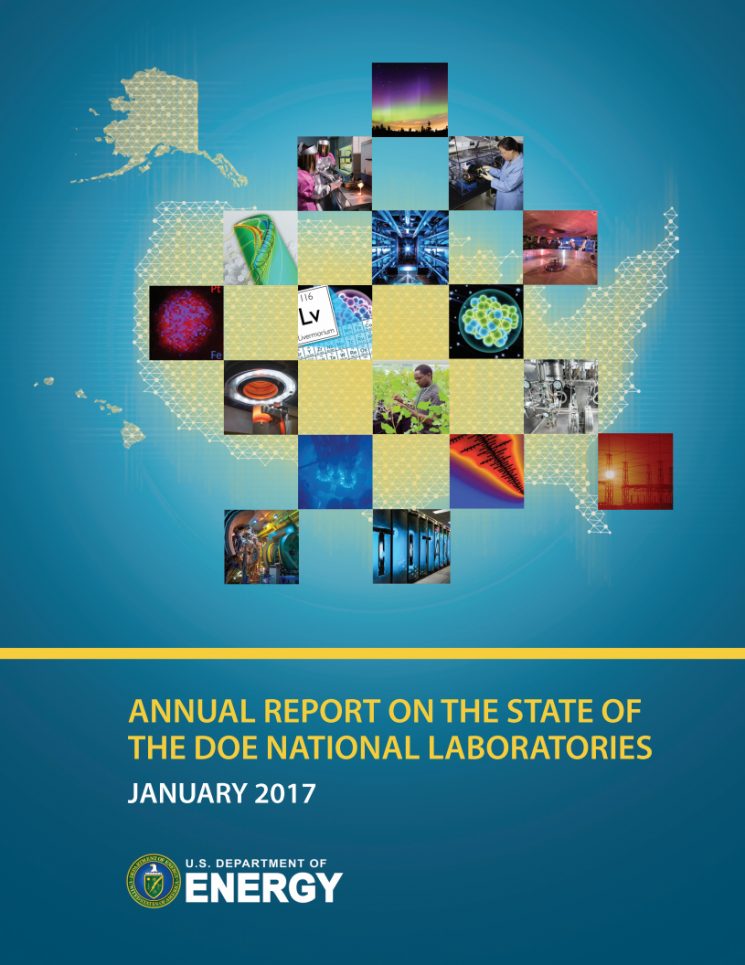 Annual Report on the State of the DOE National Laboratories Annual Report on the State of the DOE National Laboratories