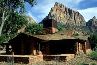 Visitor's center at Zion National Park. Photo | NREL Zion National Park