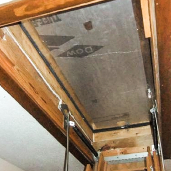 Savings Project Attic Stairs Cover Box Department Of Energy